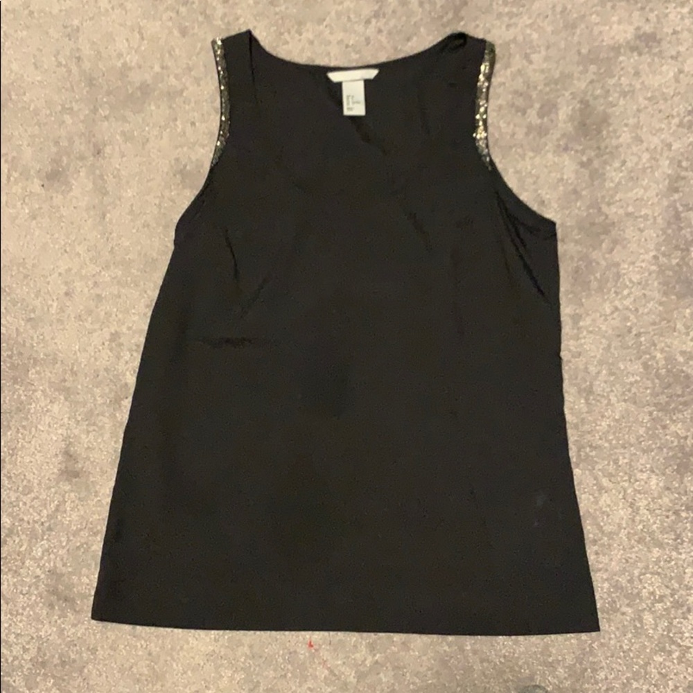 Tank With Beaded Detail